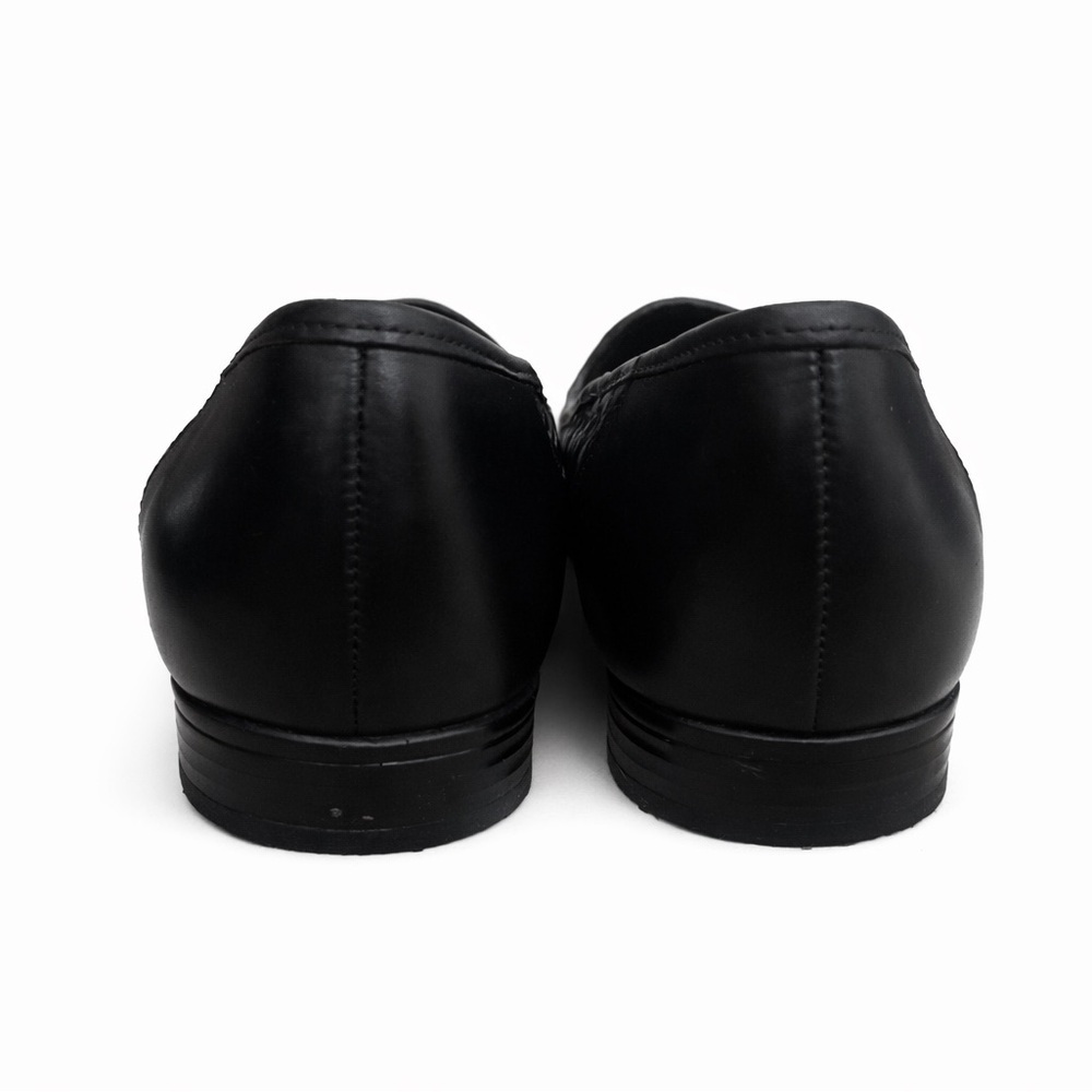 SOUL Naturalizer Bebe Woven Loafers Black Comfort Flats 8N NEW No Tags - Picture 4 of 7
